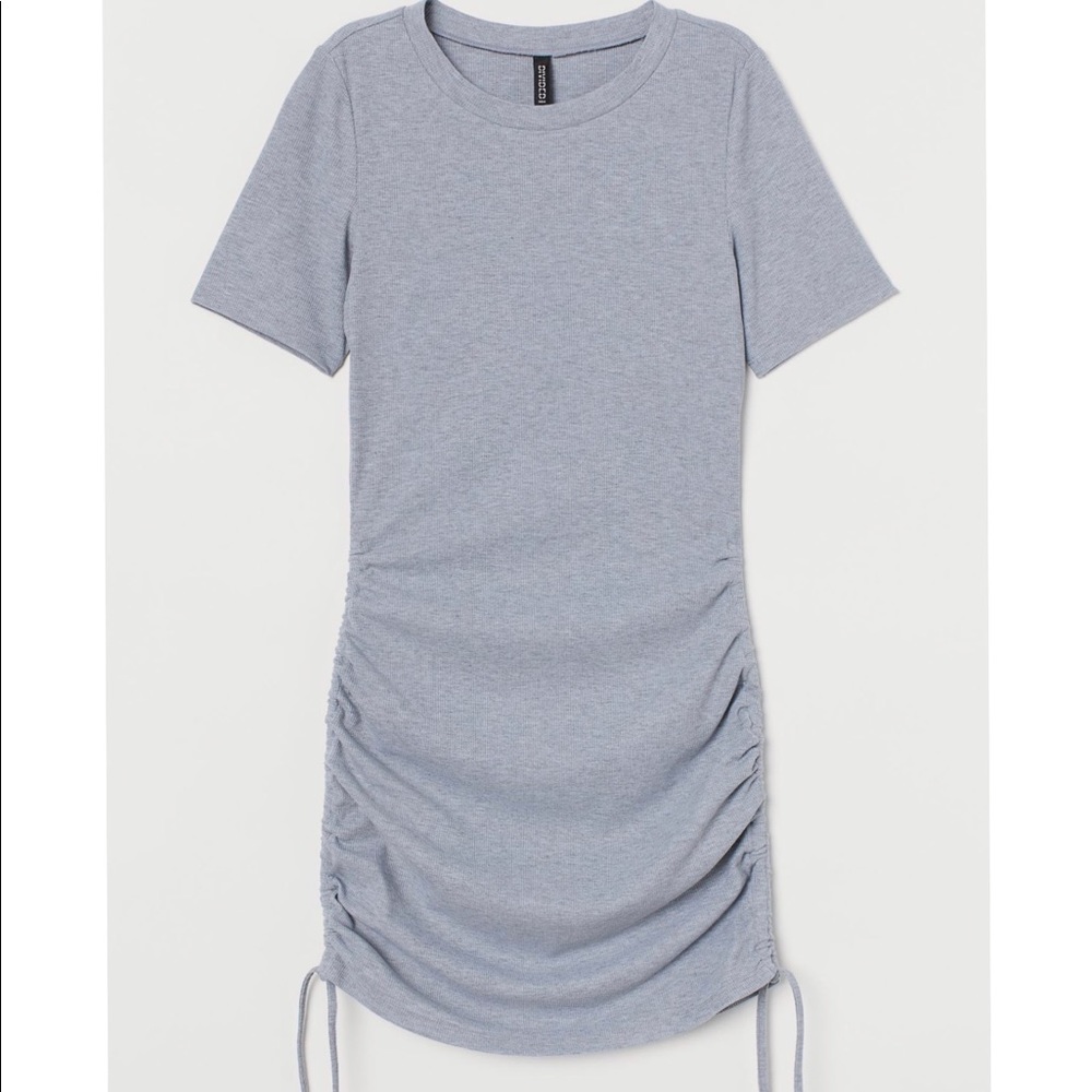 H&M ribbed jersey dress